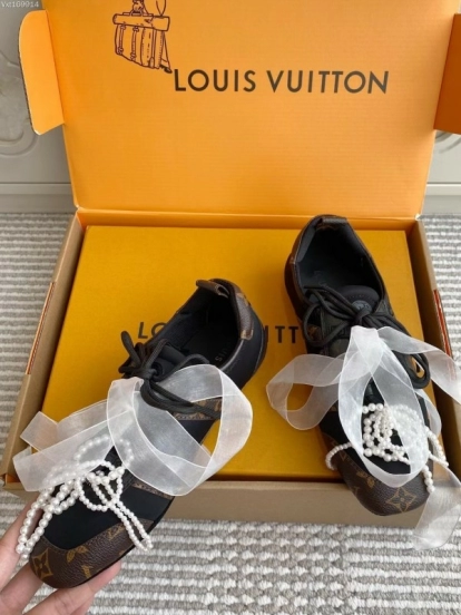 Louis Vuitton SNEAKERINA Ballet Sneakers Couple Edition with Chip - AS00350