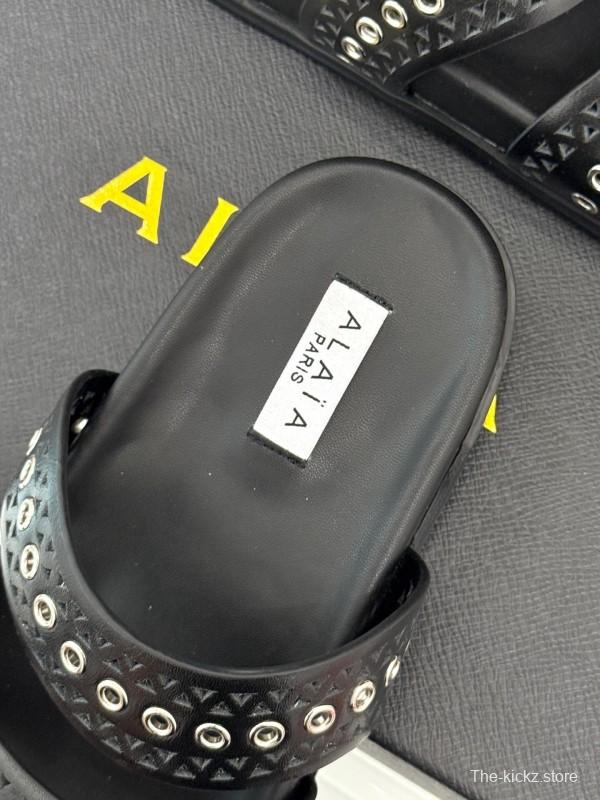 Alaia Spring Summer 2025 Hollow-Out Casual Sandals - KFY00260